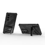 Custodia per telefono antiurto Punk Armor 2 in 1 PC + TPU con supporto invisibile, For Samsung Galaxy S26 5G, For Samsung Galaxy S25 Edge 5G, For Samsung Galaxy S25 5G