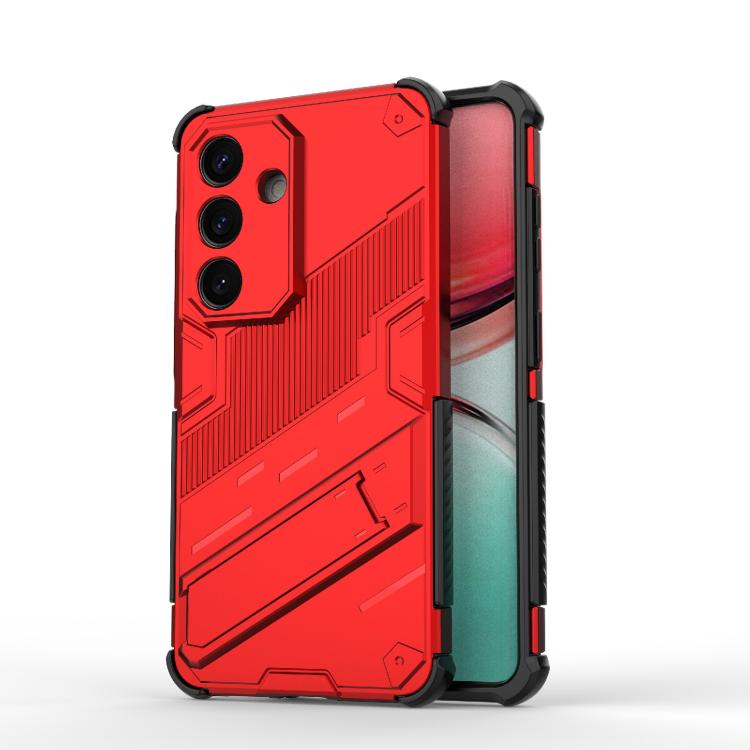 Custodia per telefono antiurto Punk Armor 2 in 1 PC + TPU con supporto invisibile, For Samsung Galaxy S26 5G, For Samsung Galaxy S25 Edge 5G, For Samsung Galaxy S25 5G