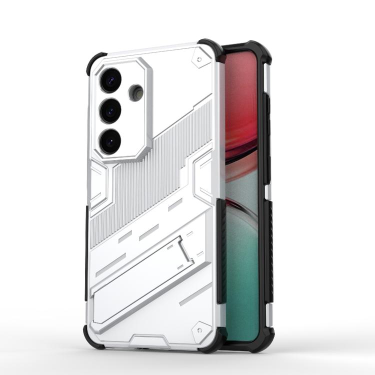 Custodia per telefono antiurto Punk Armor 2 in 1 PC + TPU con supporto invisibile, For Samsung Galaxy S26 5G, For Samsung Galaxy S25 Edge 5G, For Samsung Galaxy S25 5G