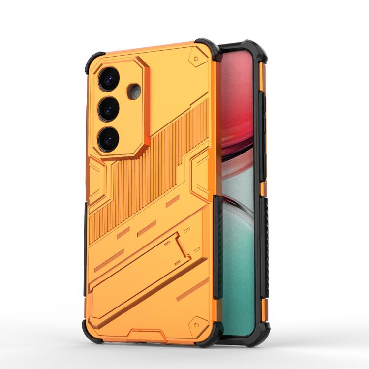 Custodia per telefono antiurto Punk Armor 2 in 1 PC + TPU con supporto invisibile, For Samsung Galaxy S26 5G, For Samsung Galaxy S25 Edge 5G, For Samsung Galaxy S25 5G