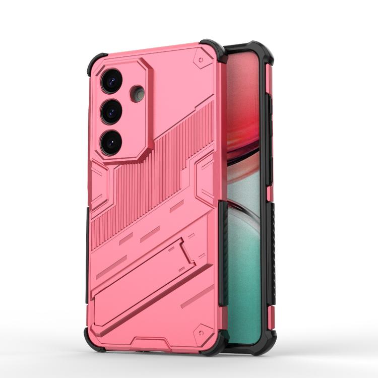 Custodia per telefono antiurto Punk Armor 2 in 1 PC + TPU con supporto invisibile, For Samsung Galaxy S26 5G, For Samsung Galaxy S25 Edge 5G, For Samsung Galaxy S25 5G