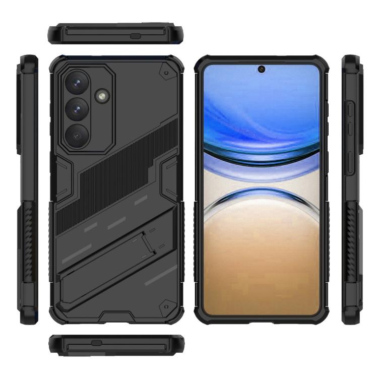 Custodia per telefono antiurto Punk Armor 2 in 1 PC + TPU con supporto invisibile, For Samsung Galaxy S26+ 5G, For Samsung Galaxy S26 Edge 5G, For Samsung Galaxy S26 Ultra 5G