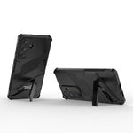 Custodia per telefono antiurto Punk Armor 2 in 1 PC + TPU con supporto invisibile, For Samsung Galaxy S26+ 5G, For Samsung Galaxy S26 Edge 5G, For Samsung Galaxy S26 Ultra 5G