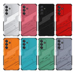 Custodia per telefono antiurto Punk Armor 2 in 1 PC + TPU con supporto invisibile, For Samsung Galaxy S26+ 5G, For Samsung Galaxy S26 Edge 5G, For Samsung Galaxy S26 Ultra 5G