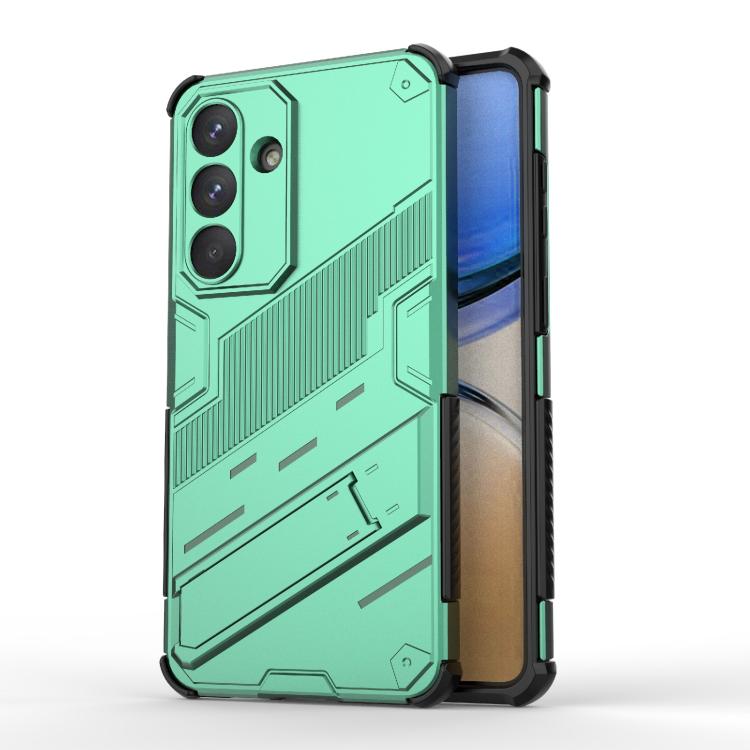 Custodia per telefono antiurto Punk Armor 2 in 1 PC + TPU con supporto invisibile, For Samsung Galaxy S26+ 5G, For Samsung Galaxy S26 Edge 5G, For Samsung Galaxy S26 Ultra 5G