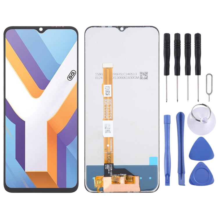 Schermo LCD OEM con digitalizzatore assemblaggio completo, For vivo iQOO U5 5G, For vivo Y54s V2045A, For vivo Y76 5G V2124, For vivo T1x 4G V2143, For vivo Y53s 4G, For vivo Y72 5G India, For vivo Y27 V2249, For vivo Y27 5G V2302, For vivo Y22 4G V2207