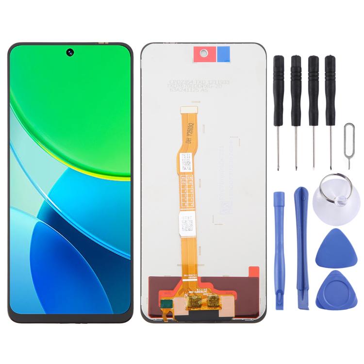 Schermo LCD OEM con digitalizzatore assemblaggio completo, For vivo Y18e V2350, For vivo Y18 4G, For vivo Y18 India V2333 V2345, For vivo Y03 V2332, For vivo Y100i 5G V2279A, For vivo Y36i V2318A, For vivo Y27s V2322, For vivo Y78t, For vivo Y17s