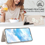 Custodia per telefono in pelle con motivo a fiori a tracolla, For Samsung Galaxy S26+ 5G, For Samsung Galaxy S26 Ultra 5G, For Samsung Galaxy S26 5G, For Samsung Galaxy S25 Edge 5G