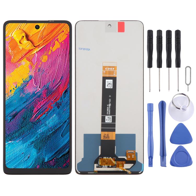 OEM LCD Screen with Digitizer Full Assembly, For TCL 50
