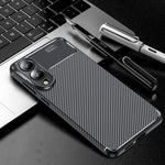 Custodia per telefono in TPU antiurto con trama in fibra di carbonio, For Samsung Galaxy S26+ 5G, For Samsung Galaxy S26 Ultra 5G, For Samsung Galaxy S26 5G, For Samsung Galaxy S25 FE 5G, For Samsung Galaxy S25 Edge 5G, For Samsung Galaxy S25 5G       ...
