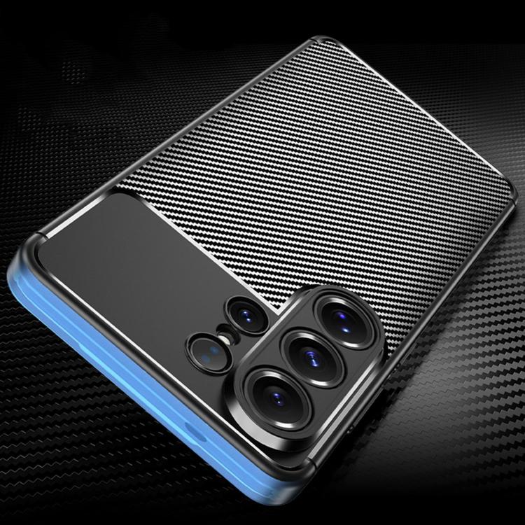 Custodia per telefono in TPU antiurto con trama in fibra di carbonio, For Samsung Galaxy S26+ 5G, For Samsung Galaxy S26 Ultra 5G, For Samsung Galaxy S26 5G, For Samsung Galaxy S25 FE 5G, For Samsung Galaxy S25 Edge 5G, For Samsung Galaxy S25 5G       ...