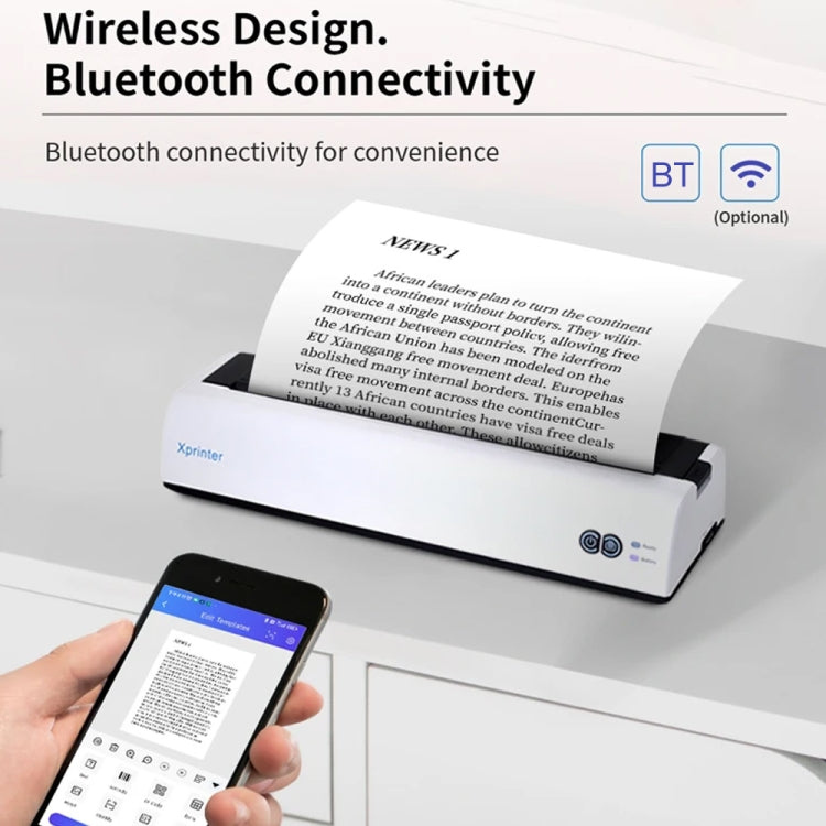 Stampante termica portatile Bluetooth Xprinter P81