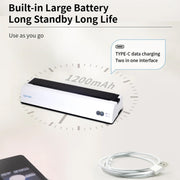 Interfaccia USB Xprinter P81 + stampante termica Bluetooth portatile