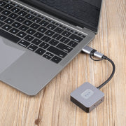 BYL-2320A Adattatore HUB 4 porte USB + USB-C / Type-C 4 in 2 a USB + USB-C / Type-C, BYL-2320A