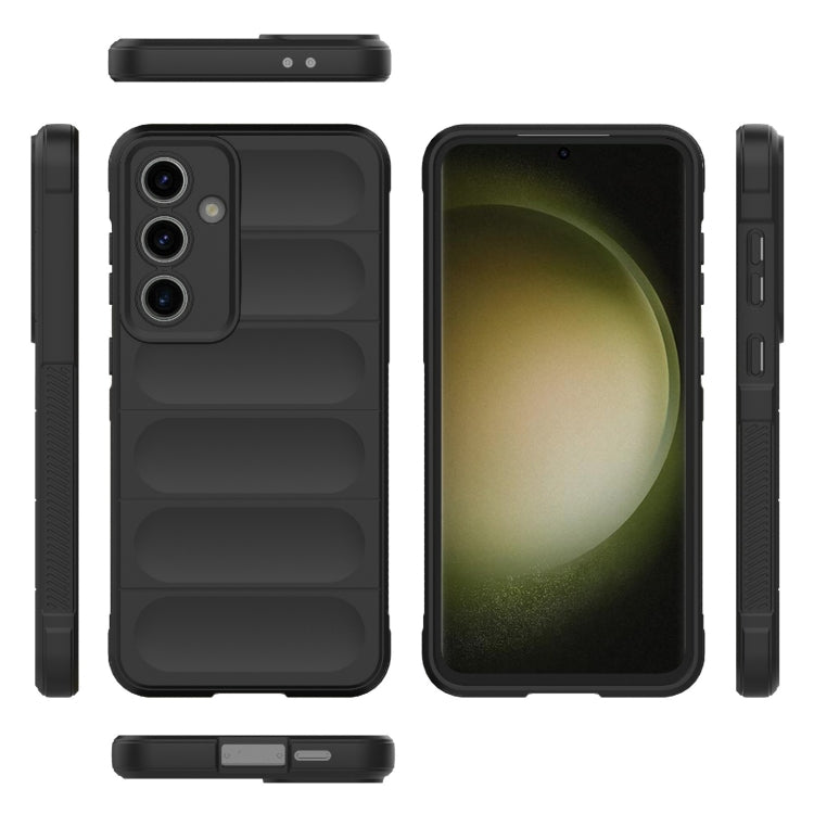 Custodia per telefono Magic Shield TPU + Flanella, For Samsung Galaxy S24 FE 5G