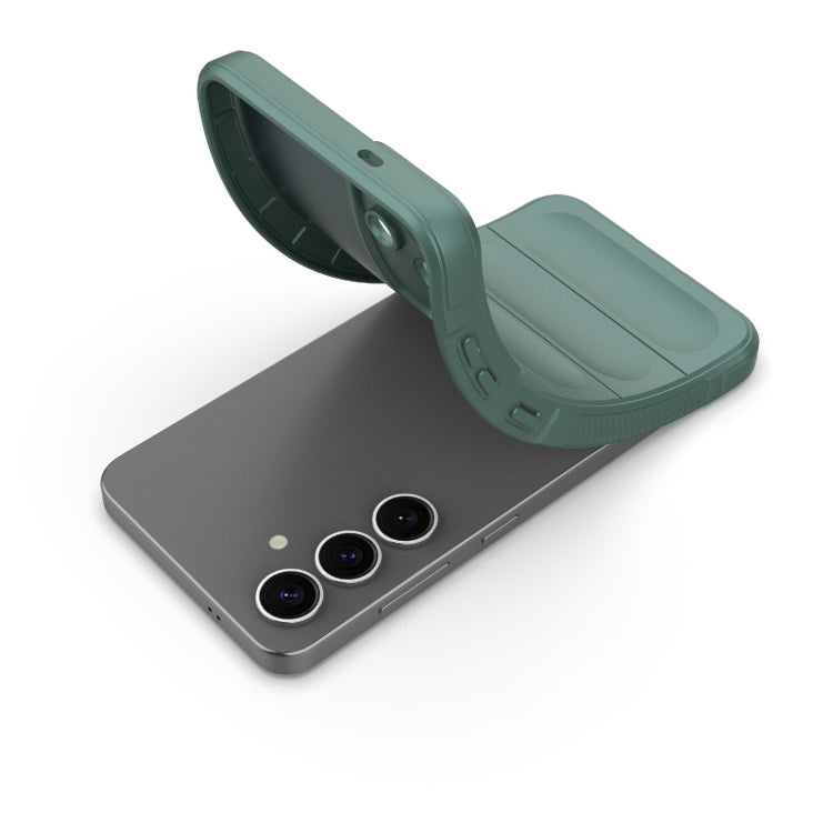 Custodia per telefono Magic Shield TPU + Flanella, For Samsung Galaxy S25 5G, For Samsung Galaxy S25+ 5G