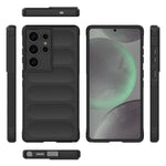 Custodia per telefono Magic Shield TPU + Flanella, For Samsung Galaxy S25 Ultra 5G, For Samsung Galaxy S24 FE 5G