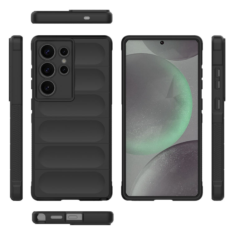 Custodia per telefono Magic Shield TPU + Flanella, For Samsung Galaxy S25 Ultra 5G, For Samsung Galaxy S24 FE 5G