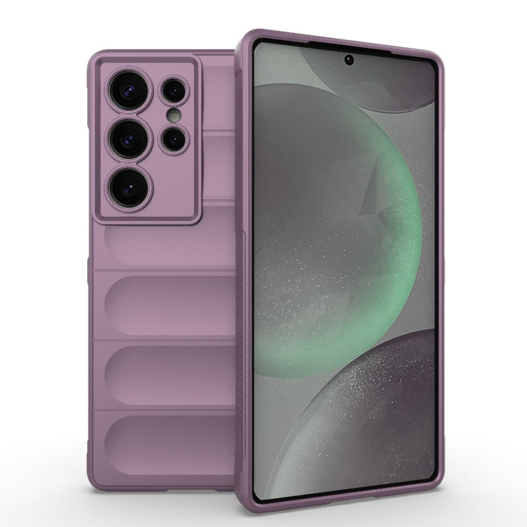 Custodia per telefono Magic Shield TPU + Flanella, For Samsung Galaxy S25 Ultra 5G, For Samsung Galaxy S24 FE 5G
