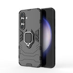 Custodia protettiva antiurto per telefono in PC + TPU con supporto ad anello magnetico, For Samsung Galaxy S25 Edge 5G, For Samsung Galaxy S25 5G, For Samsung Galaxy S25+ 5G, For Samsung Galaxy S25 Ultra 5G, For Samsung Galaxy S24 FE 5G