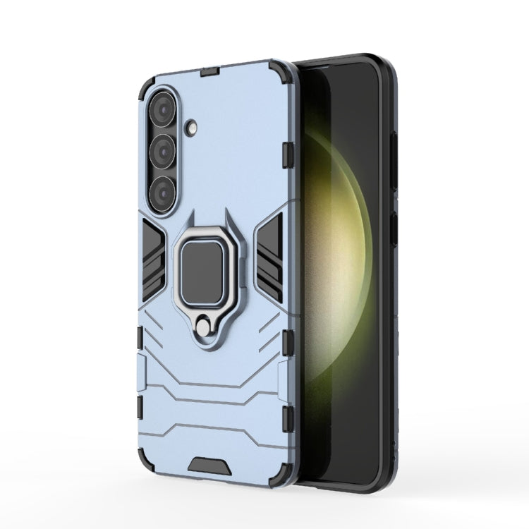 Custodia protettiva antiurto per telefono in PC + TPU con supporto ad anello magnetico, For Samsung Galaxy S25 Edge 5G, For Samsung Galaxy S25 5G, For Samsung Galaxy S25+ 5G, For Samsung Galaxy S25 Ultra 5G, For Samsung Galaxy S24 FE 5G