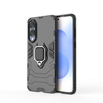 Custodia protettiva antiurto per telefono in PC + TPU con supporto ad anello magnetico, For Samsung Galaxy S25 Edge 5G, For Samsung Galaxy S25 5G, For Samsung Galaxy S25+ 5G, For Samsung Galaxy S25 Ultra 5G, For Samsung Galaxy S24 FE 5G