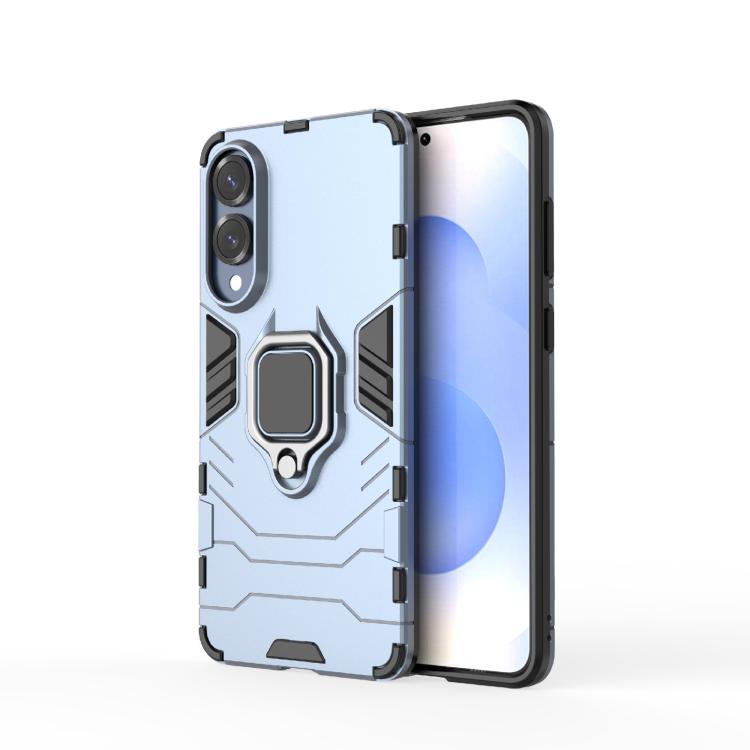 Custodia protettiva antiurto per telefono in PC + TPU con supporto ad anello magnetico, For Samsung Galaxy S25 Edge 5G, For Samsung Galaxy S25 5G, For Samsung Galaxy S25+ 5G, For Samsung Galaxy S25 Ultra 5G, For Samsung Galaxy S24 FE 5G