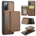 Custodia per telefono in pelle RFID stile magnetico aziendale JEEHOOD J05, For Samsung Galaxy S23 FE 5G, For Samsung Galaxy S23 Ultra 5G, For Samsung Galaxy S20 FE, For Samsung Galaxy S22 Ultra 5G