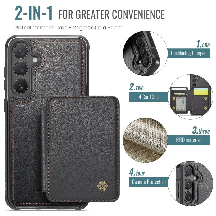 Custodia per telefono in pelle RFID stile magnetico aziendale JEEHOOD J05, For Samsung Galaxy S23 FE 5G, For Samsung Galaxy S23 Ultra 5G, For Samsung Galaxy S20 FE, For Samsung Galaxy S22 Ultra 5G