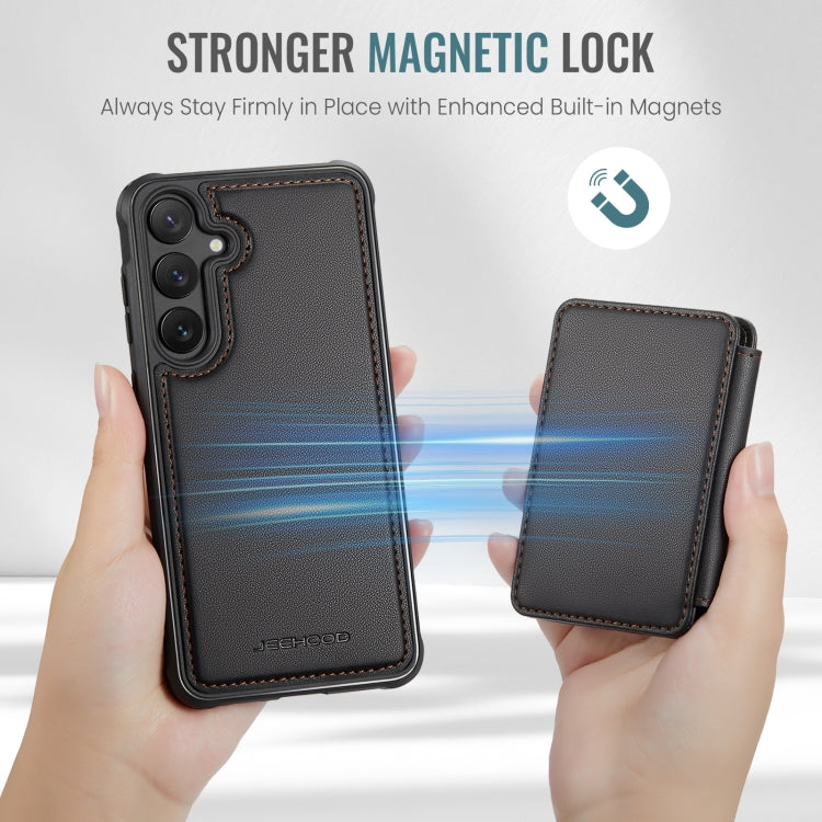 Custodia per telefono in pelle RFID stile magnetico aziendale JEEHOOD J05, For Samsung Galaxy S23 FE 5G, For Samsung Galaxy S23 Ultra 5G, For Samsung Galaxy S20 FE, For Samsung Galaxy S22 Ultra 5G