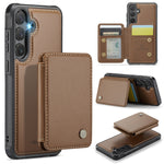 Custodia per telefono in pelle RFID stile magnetico aziendale JEEHOOD J05, For Samsung Galaxy S23 FE 5G, For Samsung Galaxy S23 Ultra 5G, For Samsung Galaxy S20 FE, For Samsung Galaxy S22 Ultra 5G