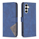 Custodia per telefono in pelle con trama a rombo con fibbia magnetica, For Samsung Galaxy M36 5G, For Samsung Galaxy M16 5G / F16 5G, For Samsung Galaxy M06 5G / F06 5G, For Samsung Galaxy M35