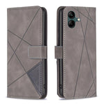 Custodia per telefono in pelle con trama a rombo con fibbia magnetica, For Samsung Galaxy M36 5G, For Samsung Galaxy M16 5G / F16 5G, For Samsung Galaxy M06 5G / F06 5G, For Samsung Galaxy M35