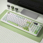 Tastiera da gioco meccanica wireless RGB Tri-mode LANGTU L98