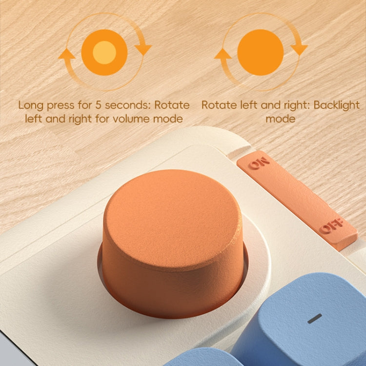 Tastiera da gioco meccanica wireless RGB Tri-mode LANGTU L98