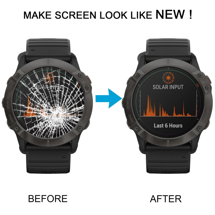 Schermo LCD originale con digitalizzatore assemblaggio completo, For Garmin Fenix 6X Solar, For Garmin Fenix 6X Pro Solar, For Garmin Fenix 6X Pro, For Garmin Fenix 6X