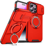 Custodia per telefono con supporto ad anello scorrevole Camshield, For iPhone 14 Pro Max, For iPhone 13 Pro Max, For iPhone 13 Pro