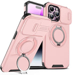 Custodia per telefono con supporto ad anello scorrevole Camshield, For iPhone 14 Pro Max, For iPhone 13 Pro Max, For iPhone 13 Pro