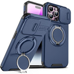 Custodia per telefono con supporto ad anello scorrevole Camshield, For iPhone 14 Pro Max, For iPhone 13 Pro Max, For iPhone 13 Pro