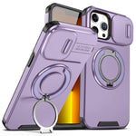 Custodia per telefono con supporto ad anello scorrevole Camshield, For iPhone 14 Pro Max, For iPhone 13 Pro Max, For iPhone 13 Pro