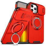 Custodia per telefono con supporto ad anello scorrevole Camshield, For iPhone 14 Pro Max, For iPhone 13 Pro Max, For iPhone 13 Pro