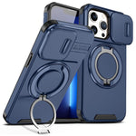 Custodia per telefono con supporto ad anello scorrevole Camshield, For iPhone 14 Pro Max, For iPhone 13 Pro Max, For iPhone 13 Pro