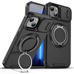 Custodia per telefono con supporto ad anello scorrevole Camshield, For iPhone 13, For iPhone 12, For iPhone 12 Pro Max