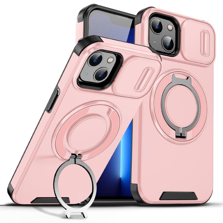 Custodia per telefono con supporto ad anello scorrevole Camshield, For iPhone 13, For iPhone 12, For iPhone 12 Pro Max