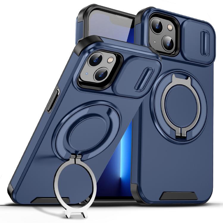 Custodia per telefono con supporto ad anello scorrevole Camshield, For iPhone 13, For iPhone 12, For iPhone 12 Pro Max