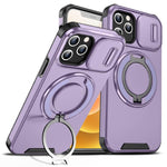 Custodia per telefono con supporto ad anello scorrevole Camshield, For iPhone 12 Pro, For iPhone 11 Pro Max, For iPhone 11