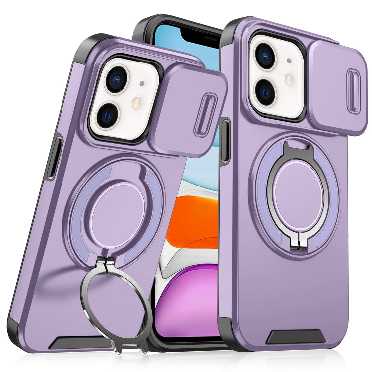 Custodia per telefono con supporto ad anello scorrevole Camshield, For iPhone 12 Pro, For iPhone 11 Pro Max, For iPhone 11
