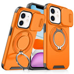 Custodia per telefono con supporto ad anello scorrevole Camshield, For iPhone 12 Pro, For iPhone 11 Pro Max, For iPhone 11