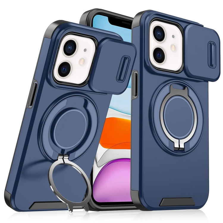 Custodia per telefono con supporto ad anello scorrevole Camshield, For iPhone 12 Pro, For iPhone 11 Pro Max, For iPhone 11