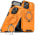 Custodia per telefono con supporto ad anello scorrevole Camshield, For iPhone 11 Pro